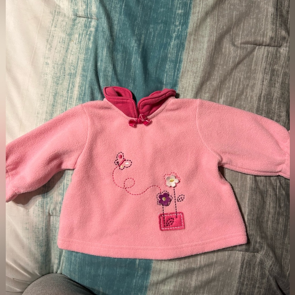 Bright Futures 3-6 Month Pink Sweatshirt